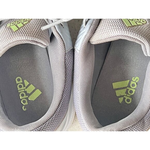Adidas Traxion Mens Golf Shoes Size 10 Gray White Lightweight Durable Comfort